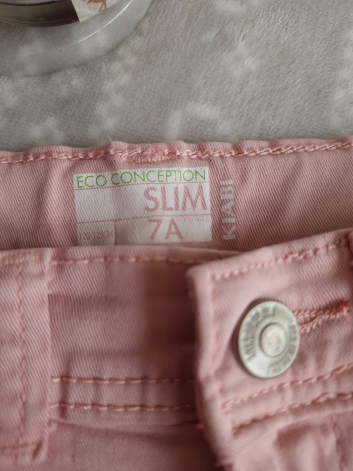 Jeans rose slim - photo numéro 3
