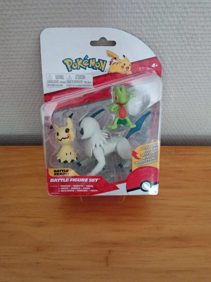 Battle set figure Pokémon