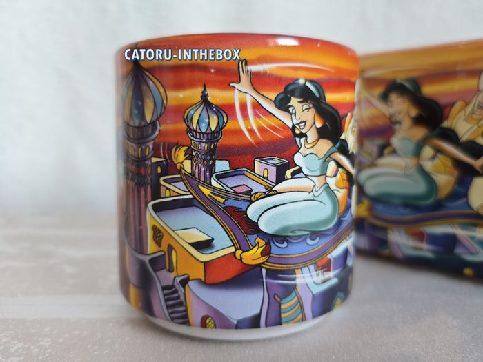 Tasse / Mug / Cup scène boite Disney Classics Aladdin Jasmine Genie - photo numéro 4