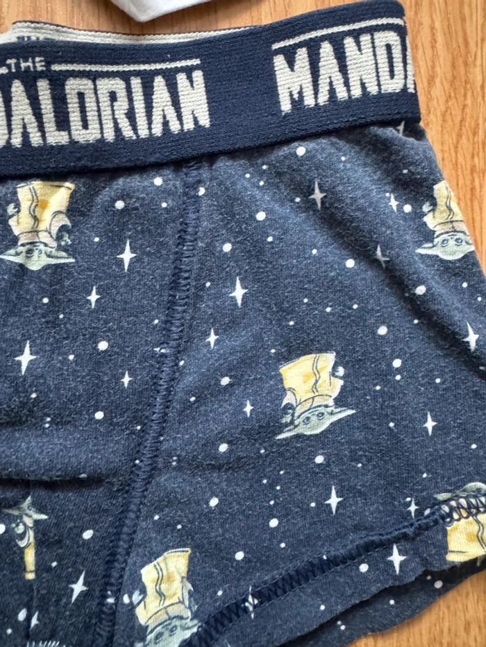Lot 2 boxers the mandalorian 4-5 ans - photo numéro 2