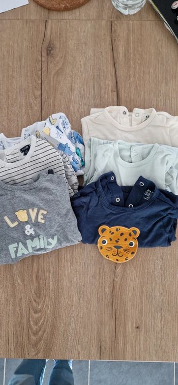 Lot 6 pyjamas coton léger
