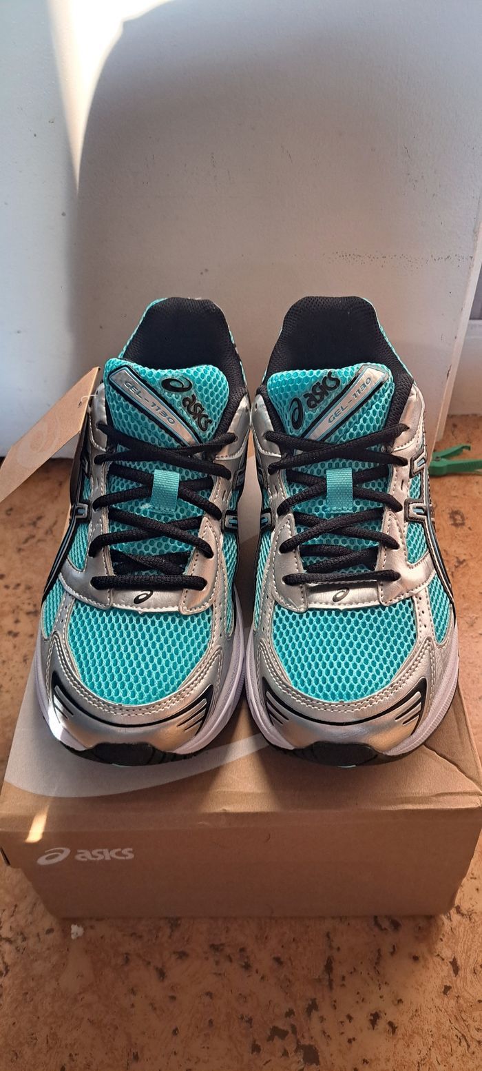 ASICS gel kayano 14 bleu turquoise  T40 - photo numéro 3