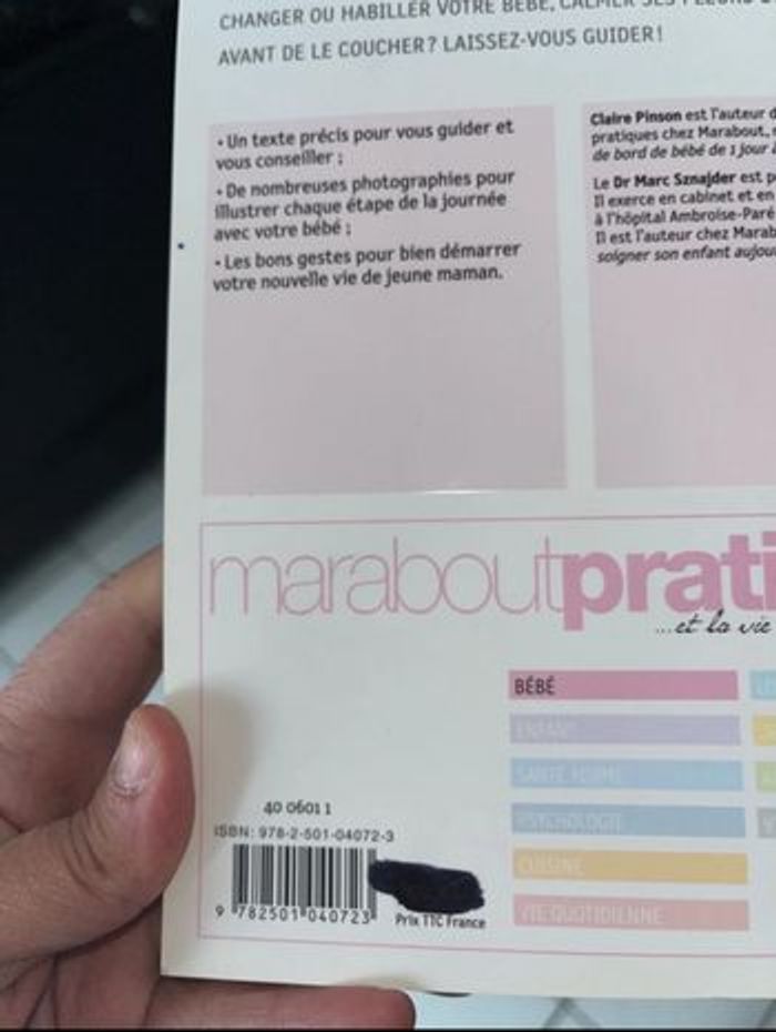 Livre bébé mode d’emploi - photo numéro 2