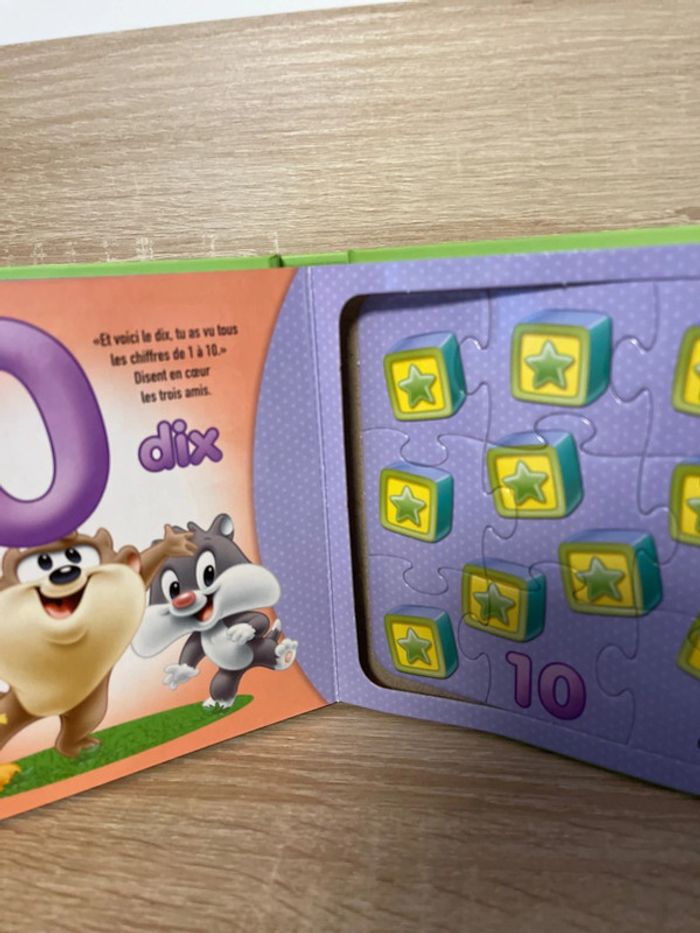 Lot de 3 livres chiffres, puzzles, formes - photo numéro 3