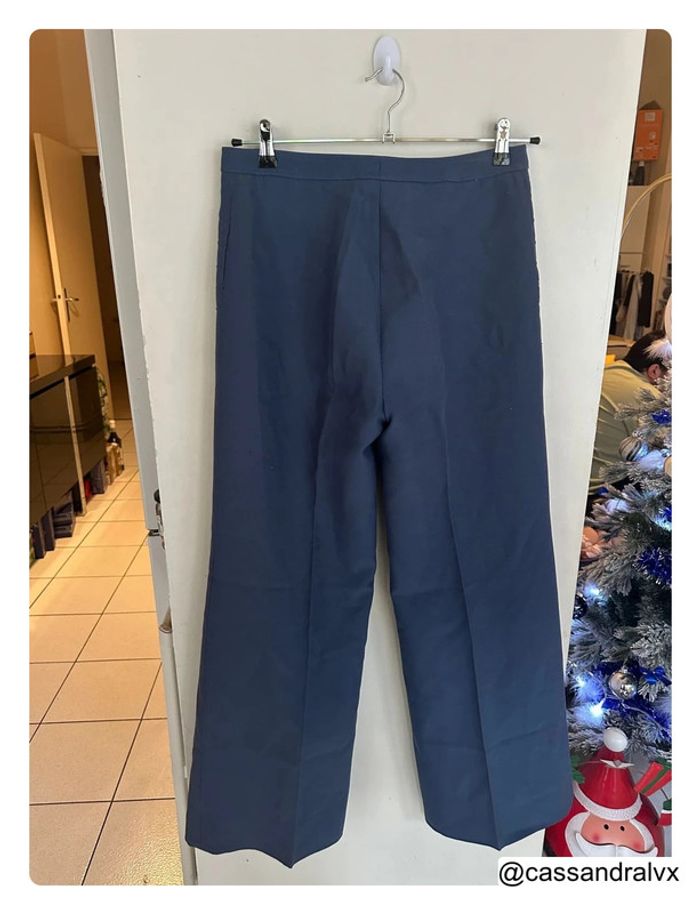 Pantalon fluide bleu - photo numéro 2