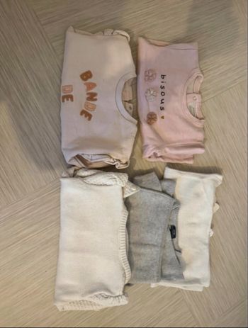 Lot vêtement bébé fille 