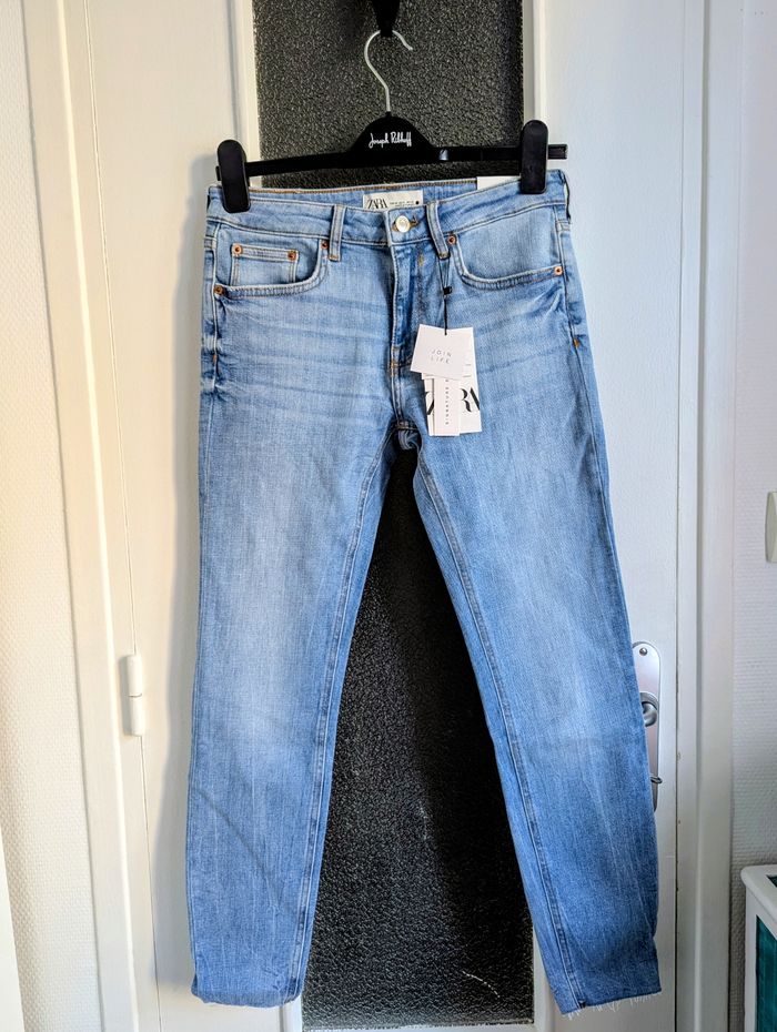 Jean Zara the skinny neuf bleu taille 40