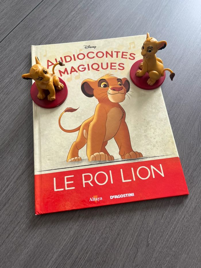 Livre et deux Simbas audio contes