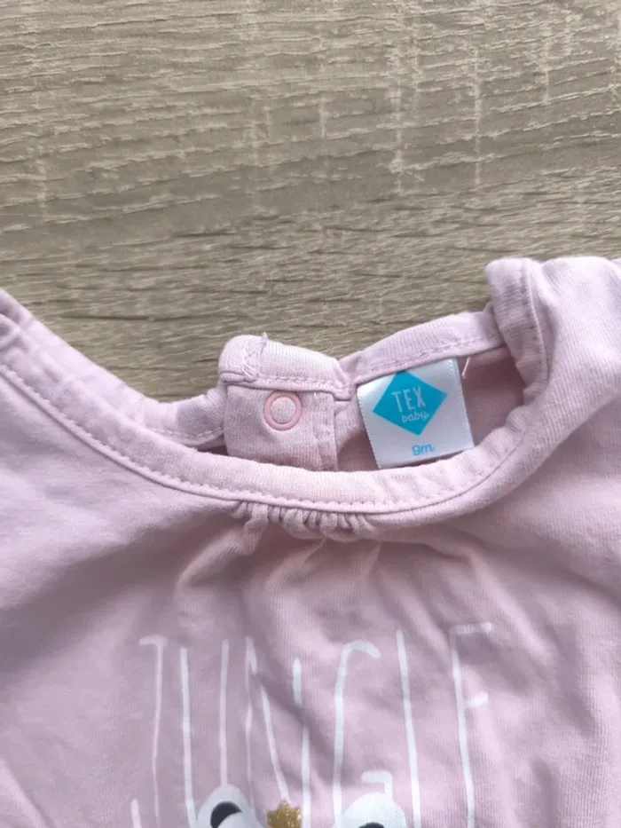 Barboteuse pyjama short 9 mois chat tex - photo numéro 3