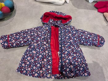 Blouson fleur 9 mois sergent major avec doublure