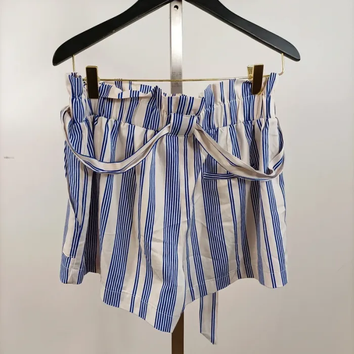 Short rayé bleu et blanc – Urban Heritage – Taille M A799 - photo numéro 5