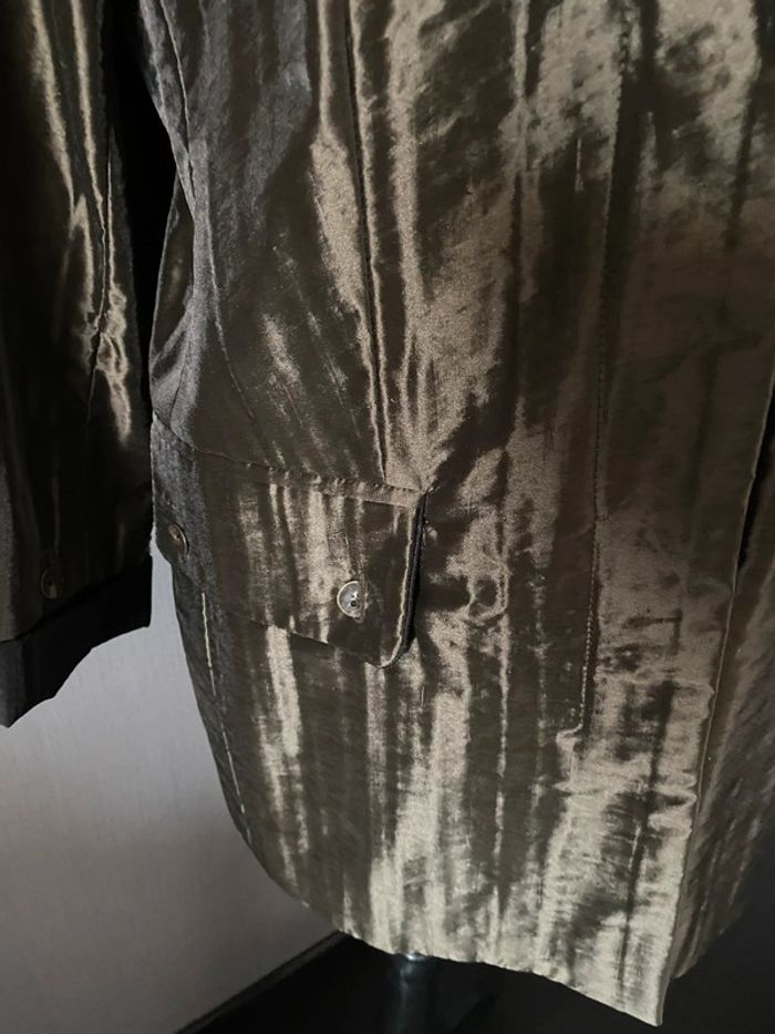 Veste Atika couleur vert bronze taille 44 - photo numéro 2