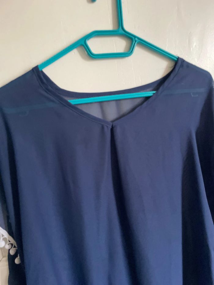 Tunique bleu marine tu - photo numéro 4