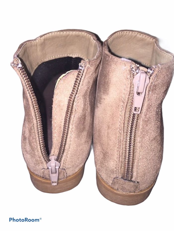 Bottines beiges neuves pointure 39 - photo numéro 3