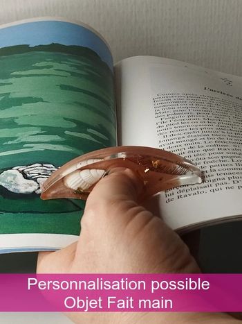 Fait main Support de Pouce de Lecture en résine abr027