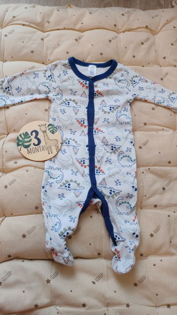 Lot de 10 pyjamas légers taille 3 mois - photo numéro 5