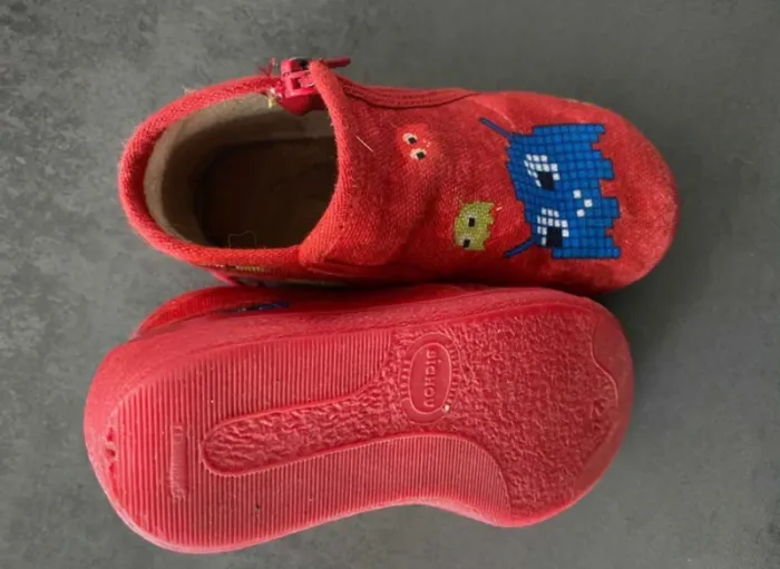 Chaussons rouge Bellamy - photo numéro 2