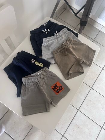 Lot de 6 shorts 