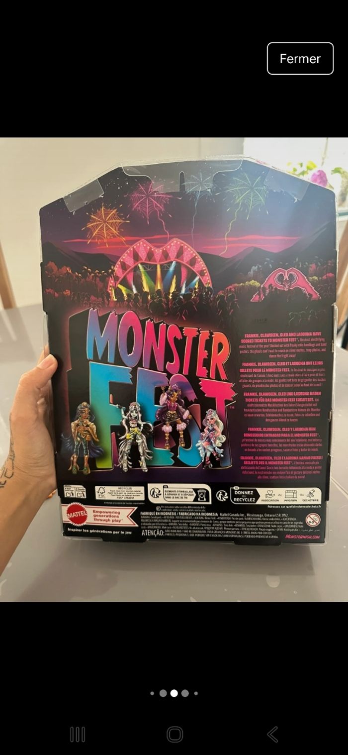 Monster high monster fest cleo - photo numéro 8
