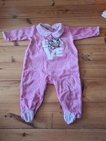 Pyjama velours 9 mois