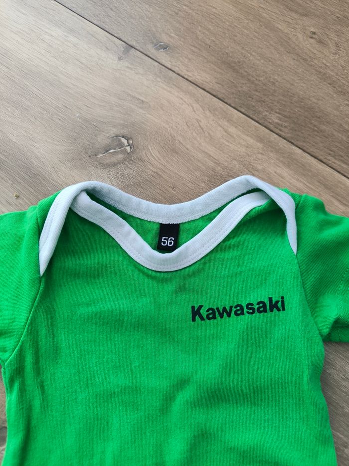 Body et tee-shirt bébé garçon Kawasaki 1 mois - photo numéro 2