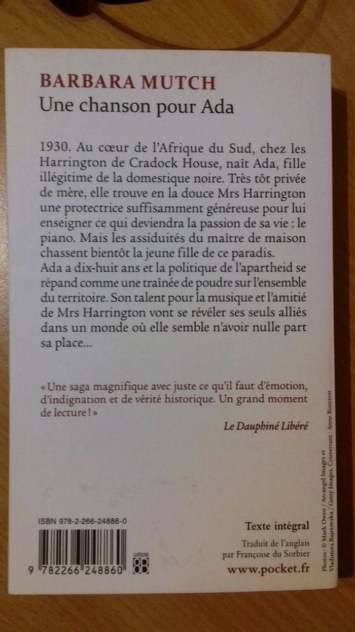 Une chanson pour Ada - photo numéro 2