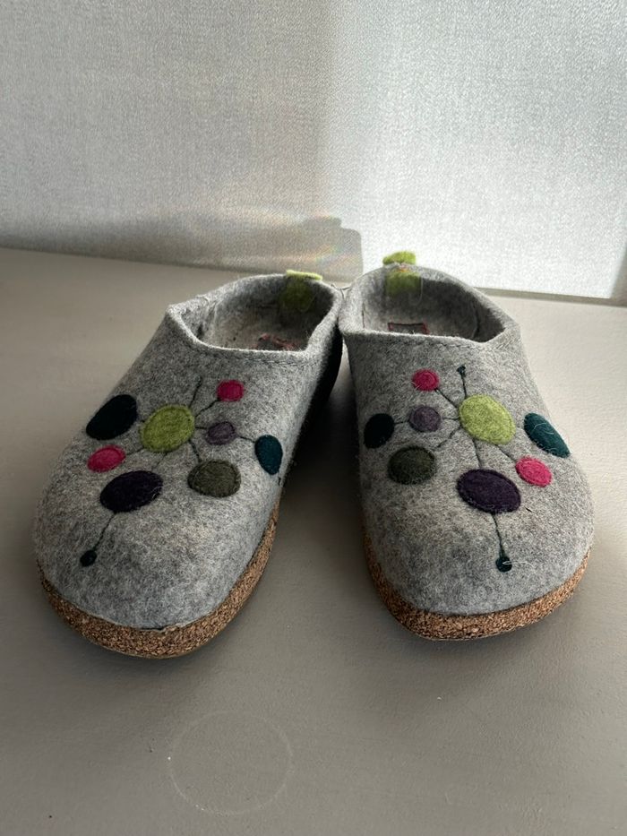 Magnifiques chaussons en laine - photo numéro 5