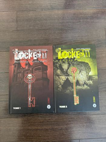 Lot de deux bd lock and keys