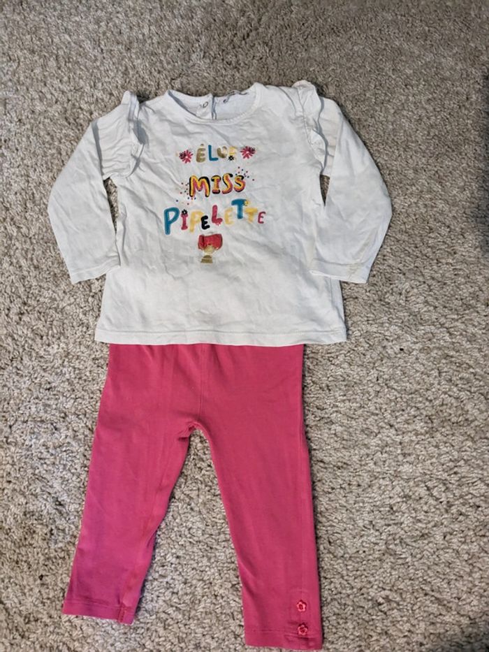 Ensemble tee-shirt manches longues et legging - photo numéro 6