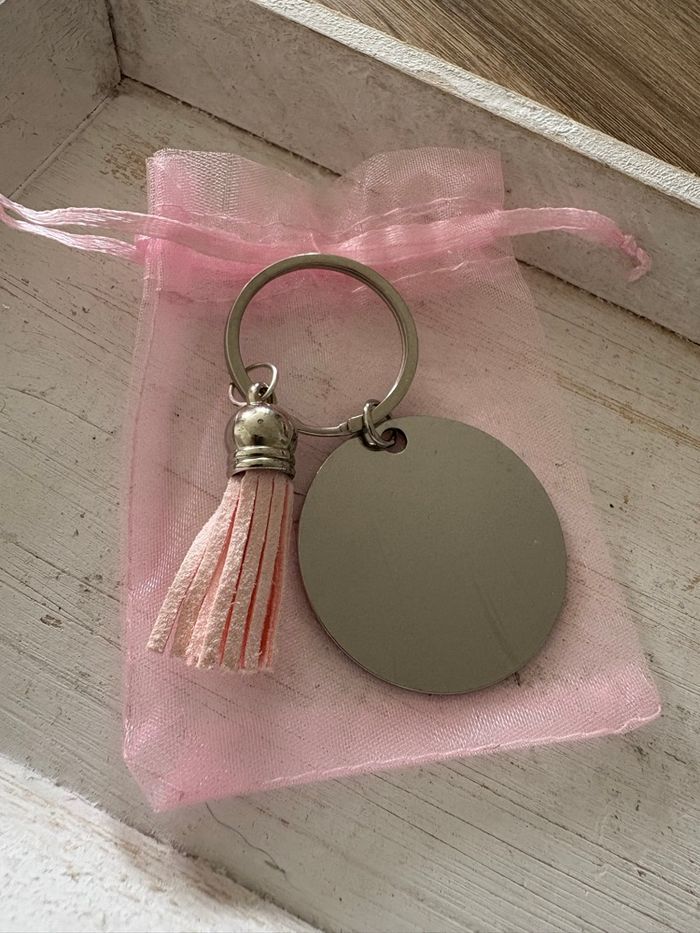 Porte clés large médaille - photo numéro 2