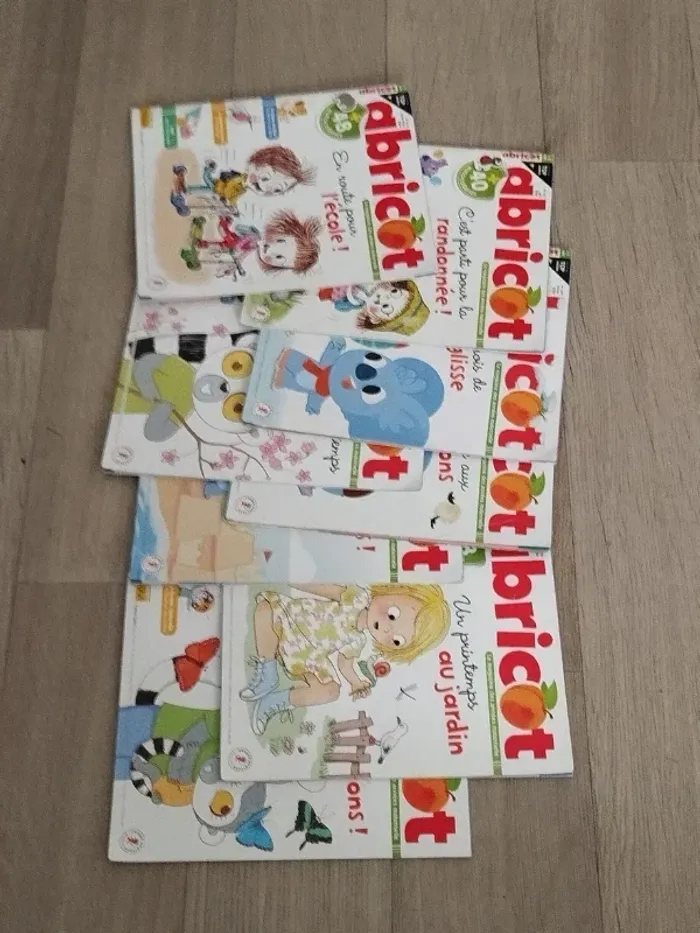 Lot de 8 livres enfants abricot année 2023-24 L037 - photo numéro 3