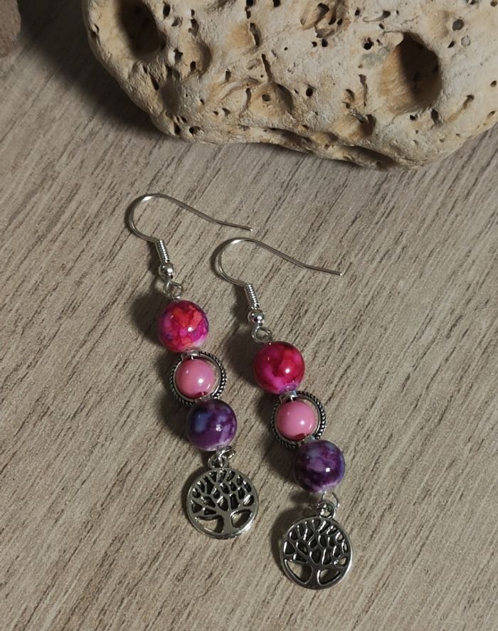 Boucles d'oreilles pendantes
