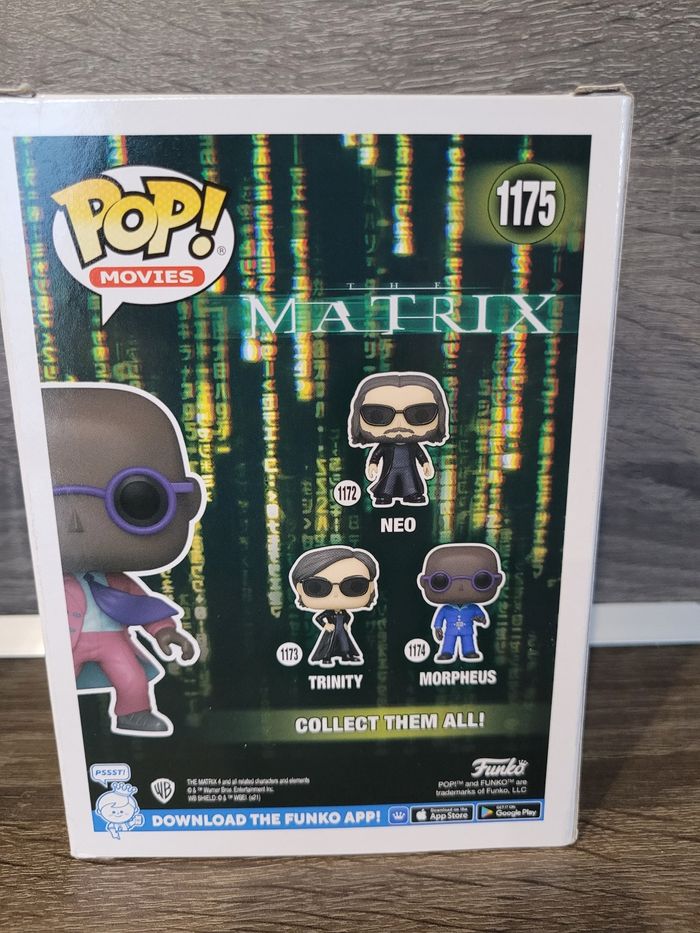 Neuf figurine funko pop 1175 morpheus matrix - photo numéro 2