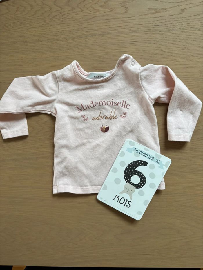 Tee-shirts manche longue rose Marese