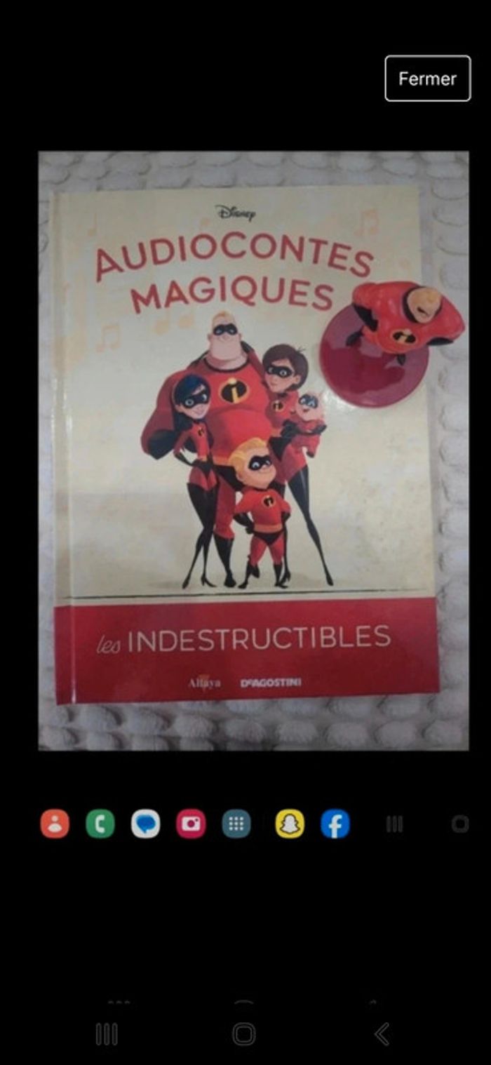 24ème audioconte altaya deagostini livre&figurine disney audio compte comte magique magic