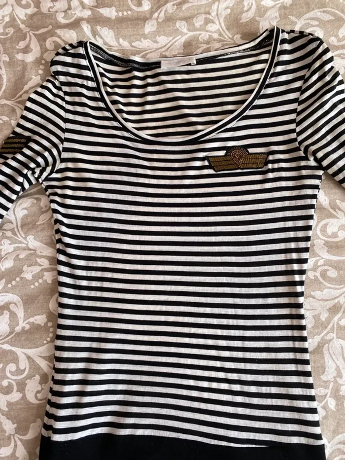 Robe tunique marinière Promod - photo numéro 4
