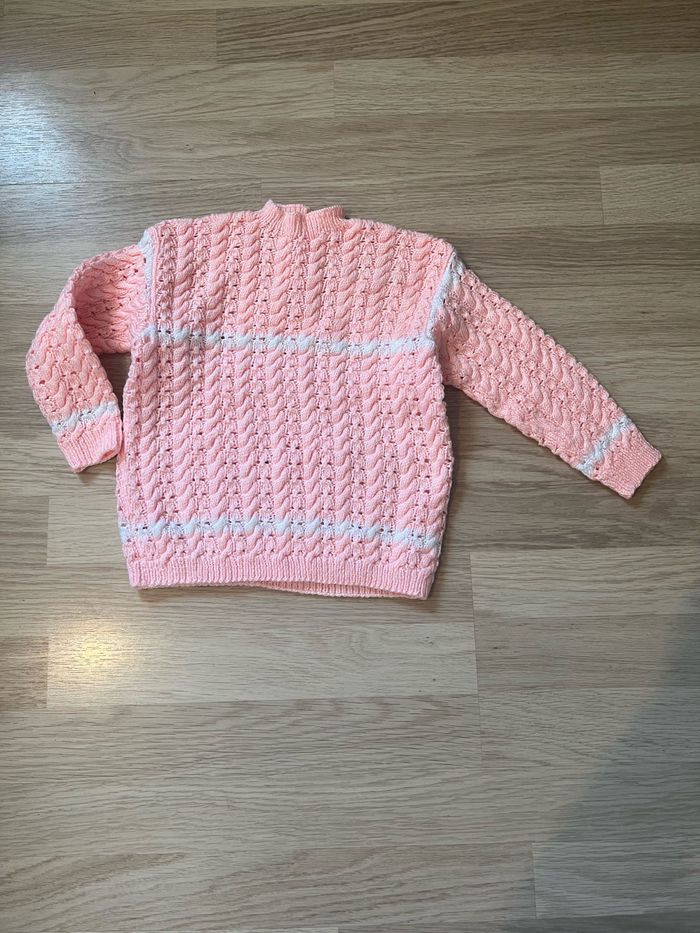 Pull fait main 24 mois/ 3 ans