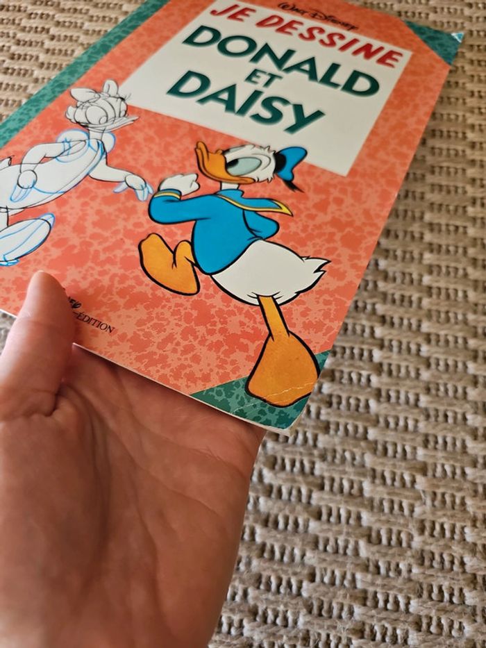 Livre je dessine Donald et daisy vintage - photo numéro 6