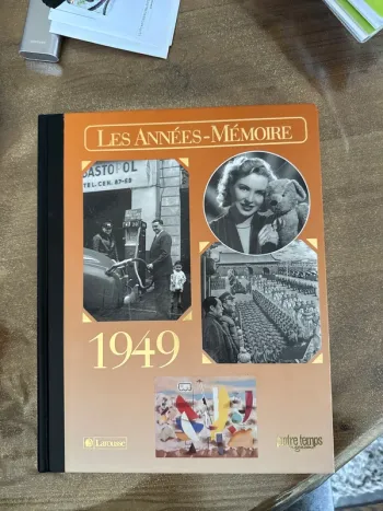 Livre les années mémoire, 1949