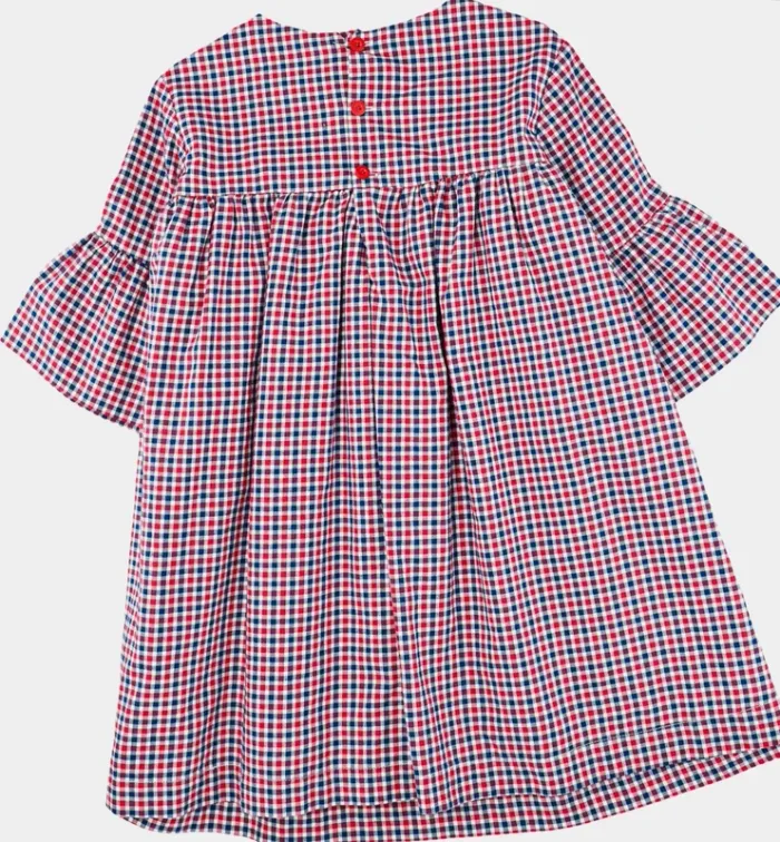 Robe à manches longues 3 ans en coton Laranjinha - photo numéro 2