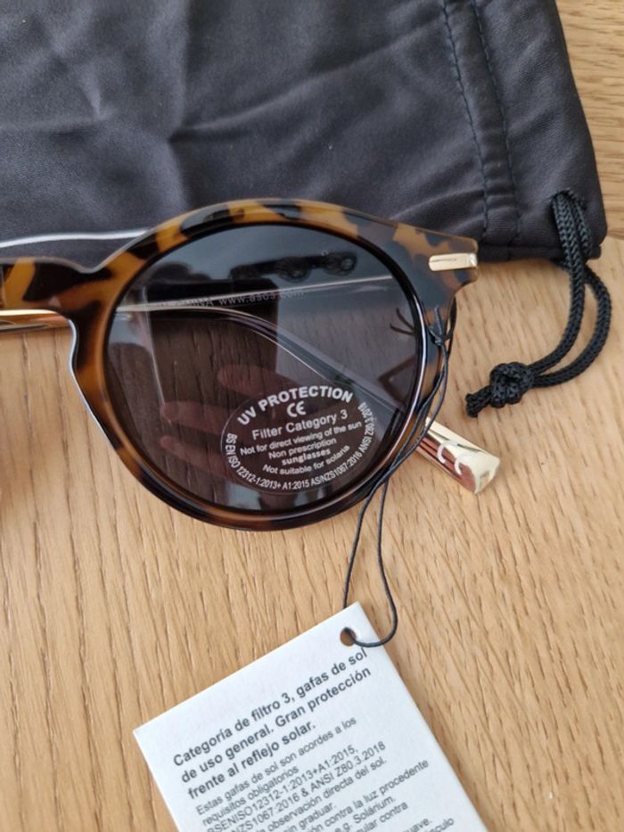Lunettes de soleil Asos écaille - photo numéro 3