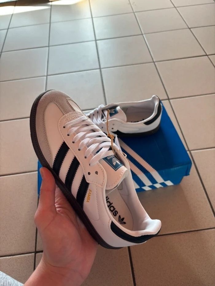 Adidas Samba OG Noir et Blanche 38 - photo numéro 3