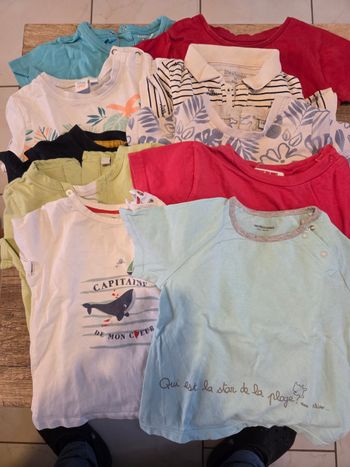 Lot de 10 tee-shirt 