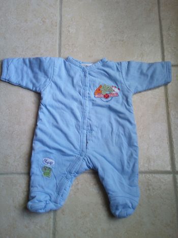 Pyjama épais bleu Naissance
