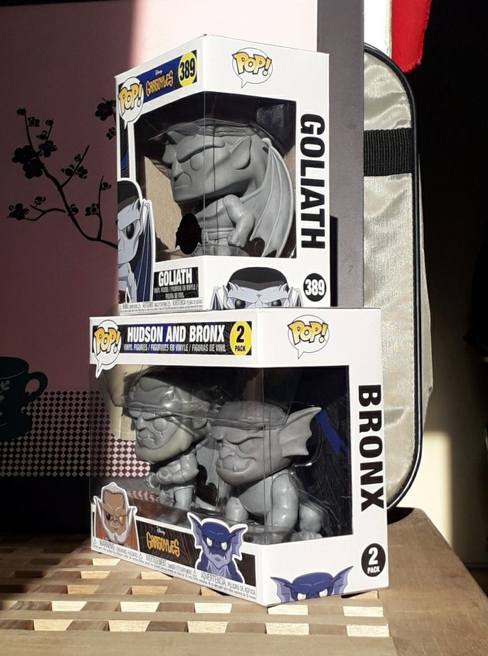 Funko Pop Gargoyles #389 & Hudson and Bronx Pack (2)
NEUFS - photo numéro 8