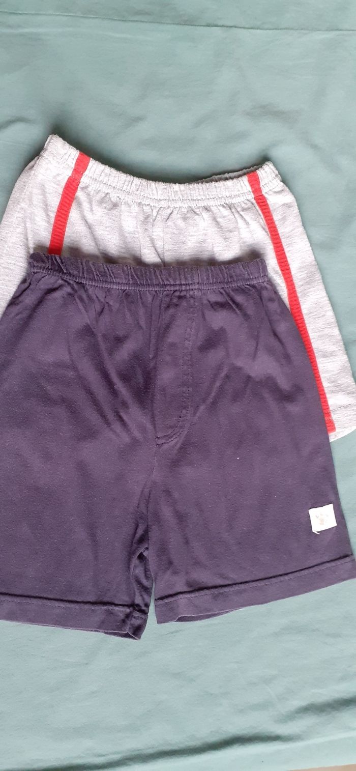 Lot de 3 shorts garçon 18 mois - photo numéro 2