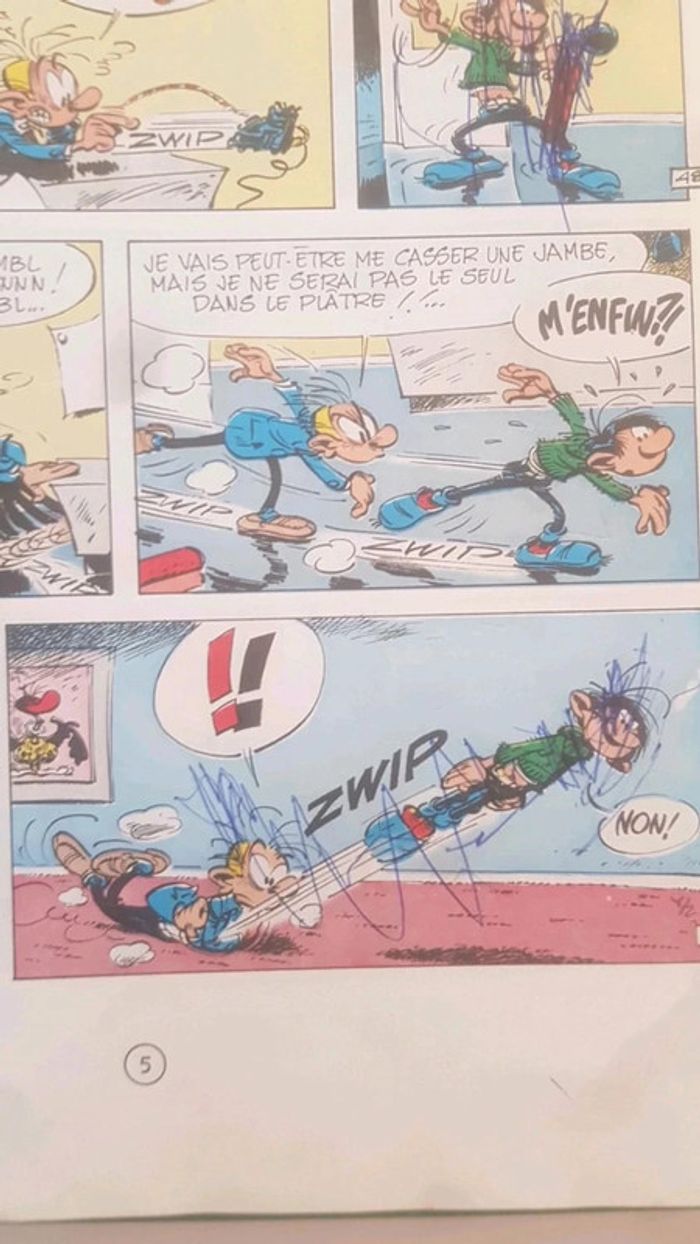 BD gaston Lagaffe n 7 - photo numéro 4