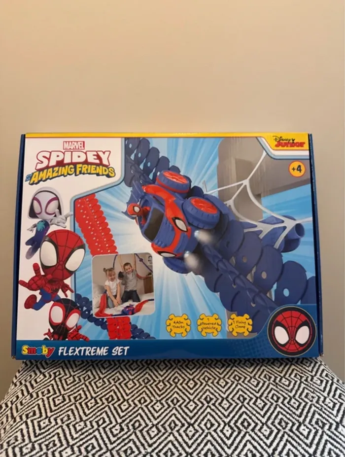 Smoby - Marvel - Spidey circuit Flextrême set decouverte 4 ans et +