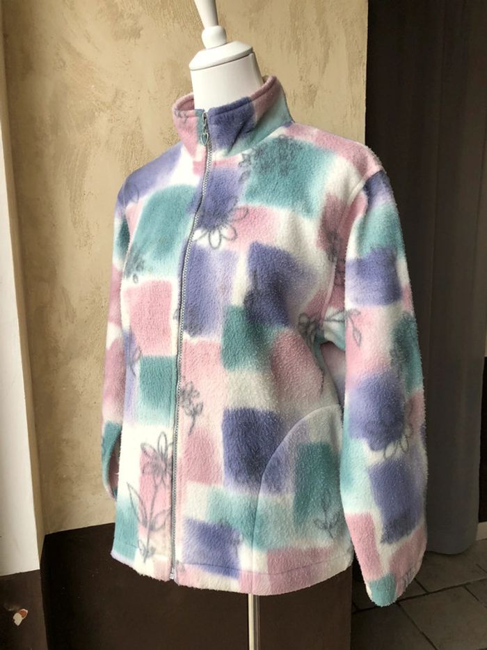 Veste polaire à motifs Alfred Dunner S - photo numéro 2