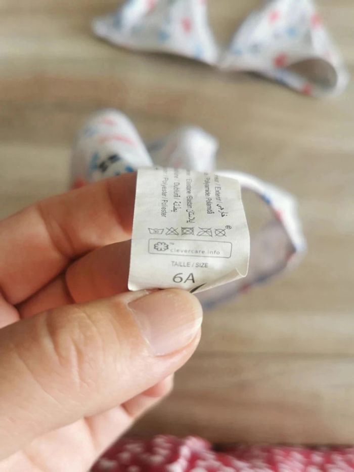 Maillot de bain 2 pièces 6 ans - photo numéro 3